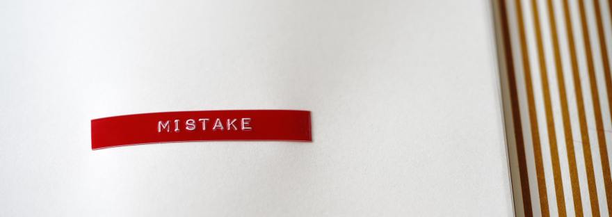 mistakes